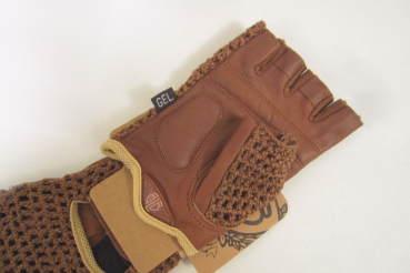 Preview: BLB leather cycling gloves Fahrradhandschuhe