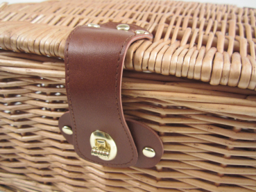 Preview: Weidenkorb mit Deckel