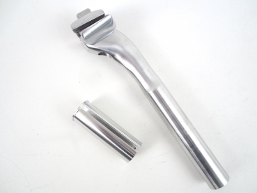 Preview: Aero Sattelstütze 25,4mm mit Adapterhülse