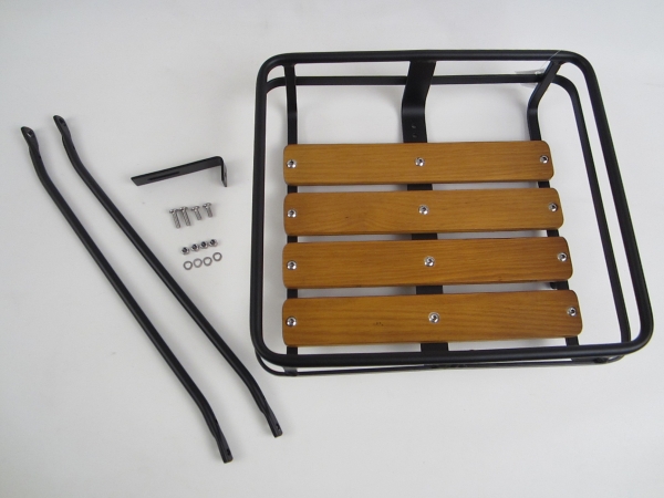 Gepäckträger mit Holzboden