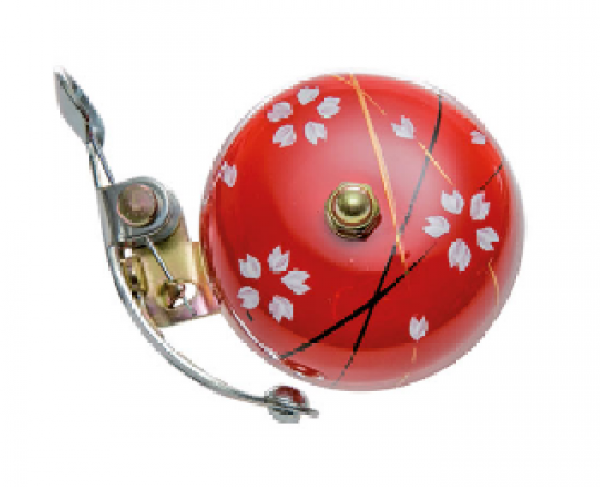 Crane Handpainted Suzu Bell