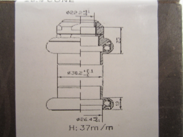 tecora Gewindesteuersatz, 1", silber